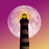 moon-lighthouse-birds-pink-yellow-sky-l2-1920x1080