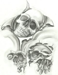 49588f11181cab40407b22b997a7a714 evil tattoos skull tattoos